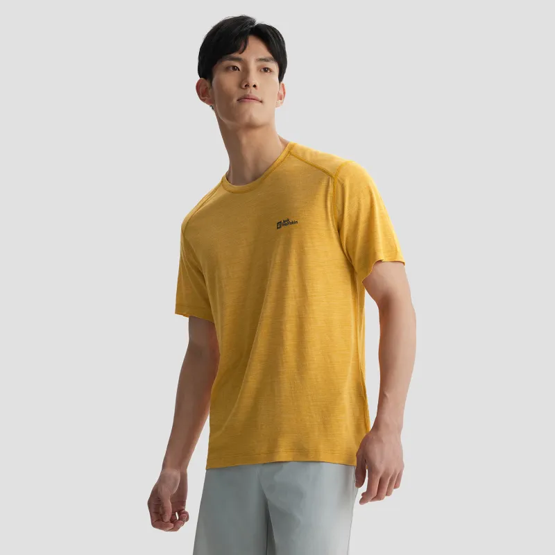 Jack Wolfskin T Shirt Men's Dark Gray-10