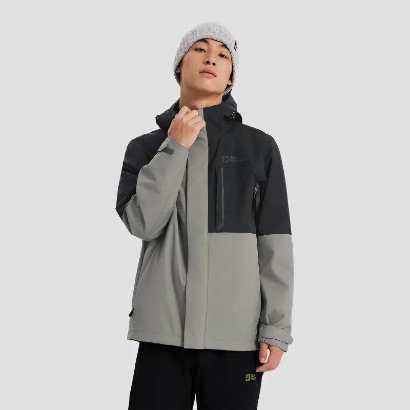 Jack Wolfskin Outdoor Hiking Water-Resistant Water-Repellent Windbreaker Jacket Men's-44