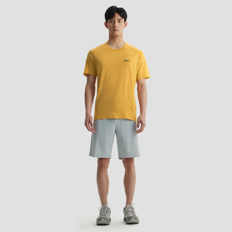 Jack Wolfskin T Shirt Men's Dark Gray-8