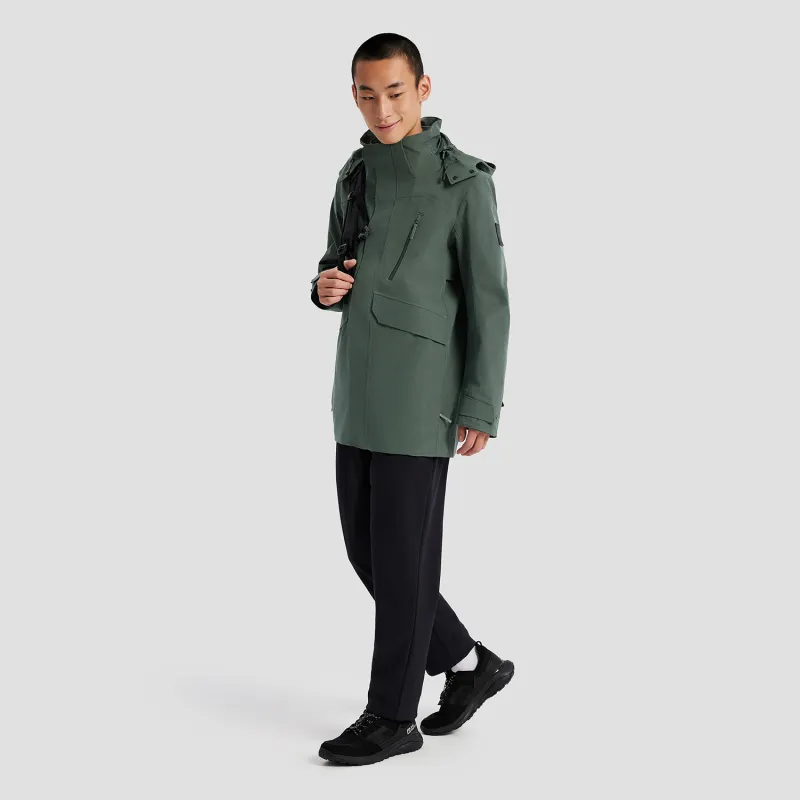 Jack Wolfskin Water Resistant Windproof Breathable Water Repellent Windbreaker Jacket Men's-15