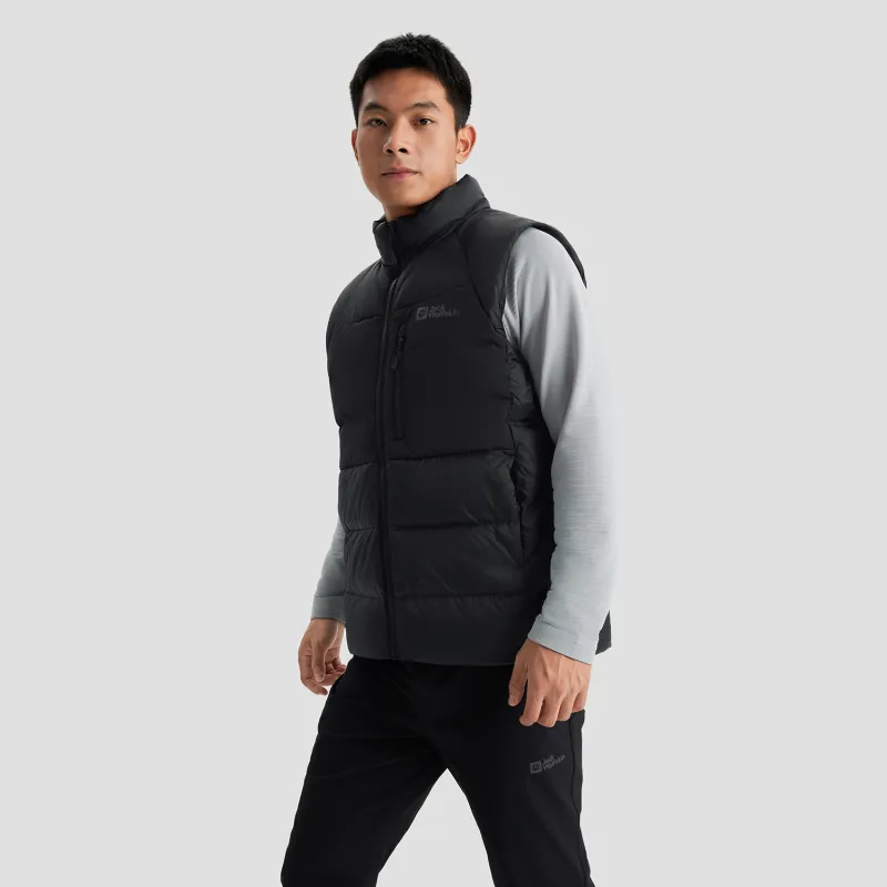 JACK WOLFSKIN Vests Men Black-6