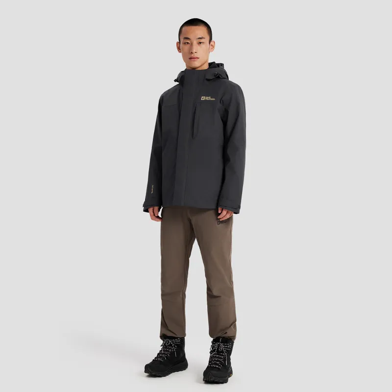 Jack Wolfskin Outdoor Hiking Water-Resistant Water-Repellent Windbreaker Jacket Men's-33