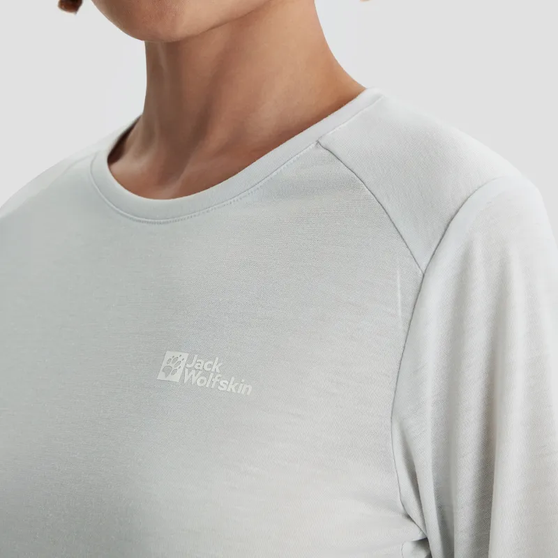 Jack Wolfskin T Shirt Women's Black-5