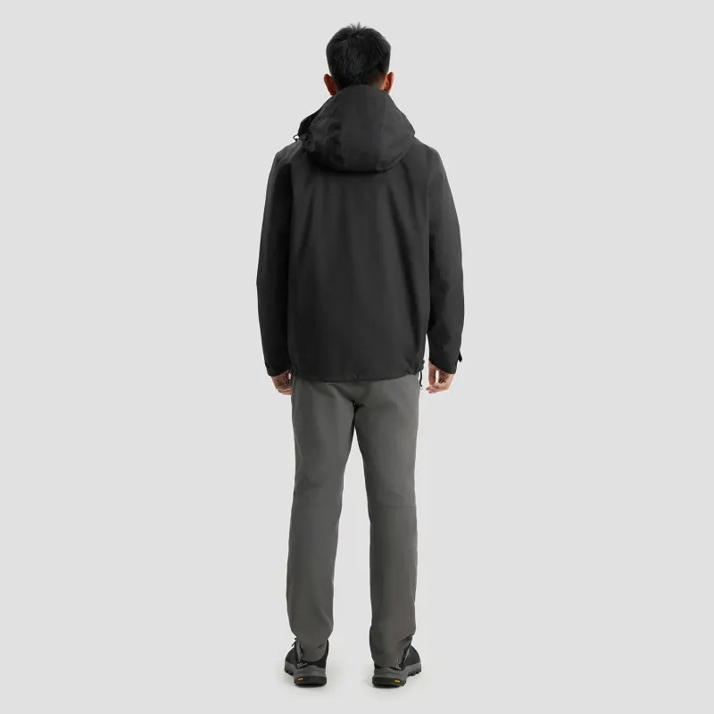 Jack Wolfskin Outdoor Hiking Water-Resistant Water-Repellent Windbreaker Jacket Men's-7