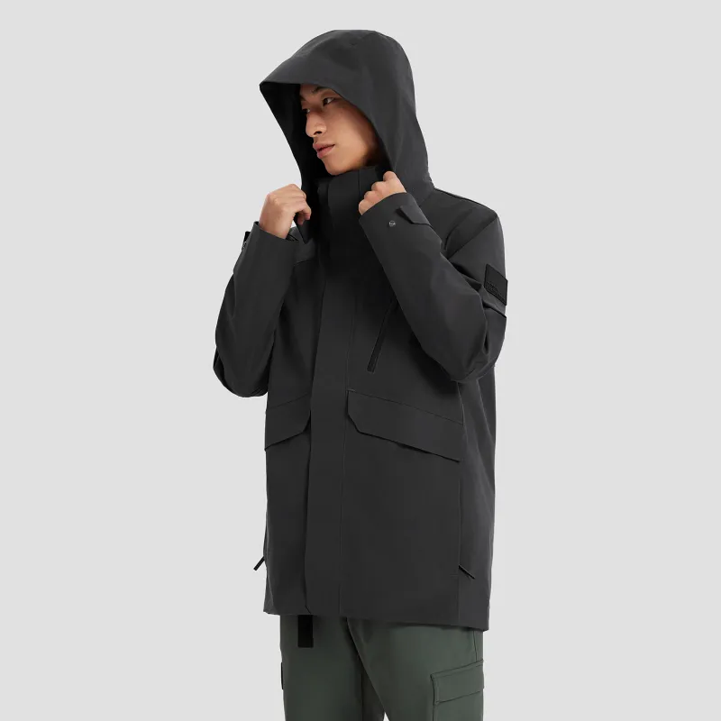 Jack Wolfskin Water Resistant Windproof Breathable Water Repellent Windbreaker Jacket Men's-6