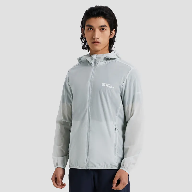 Jack Wolfskin Energetic Cool Series Super Light Breathable Water Resistant Sun Protection Clothing Men's-2