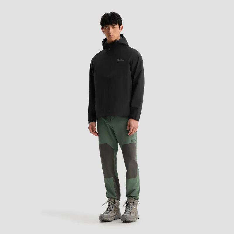 Jack Wolfskin Hiking Outdoor Hiking Urban Living/Travel/Commuting Waterproof And Windproof Windbreaker Jacket Unisex-17