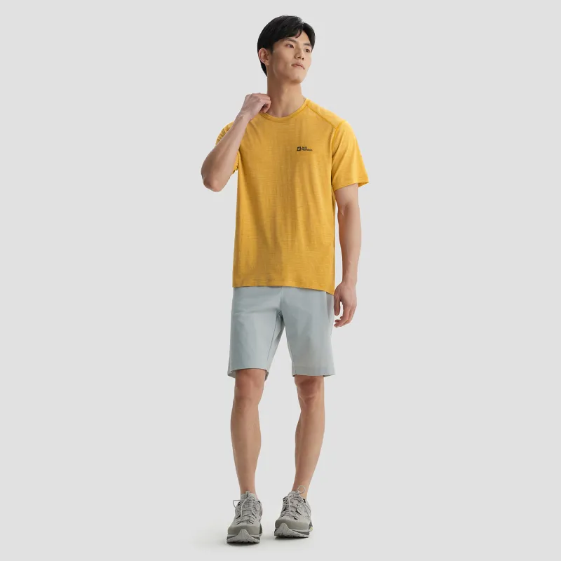 Jack Wolfskin T Shirt Men's Dark Gray-6