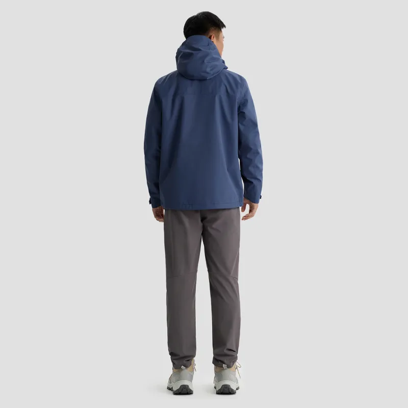 Jack Wolfskin Outdoor Hiking Water-Resistant Water-Repellent Windbreaker Jacket Men's-23