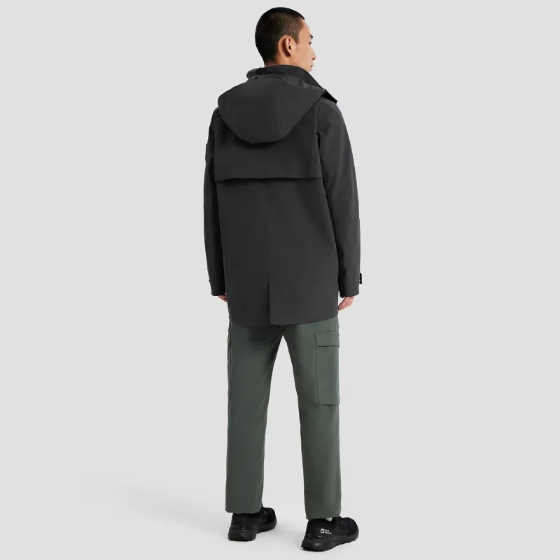 Jack Wolfskin Water Resistant Windproof Breathable Water Repellent Windbreaker Jacket Men's-4