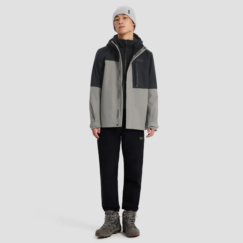 Jack Wolfskin Outdoor Hiking Water-Resistant Water-Repellent Windbreaker Jacket Men's-46