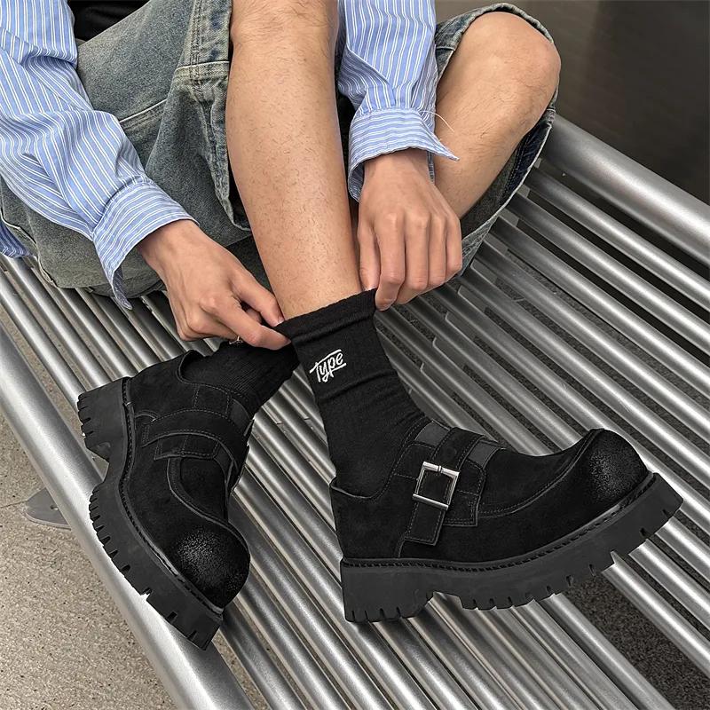 V05 Men's Casual Shoes Men Low Top Blue-6