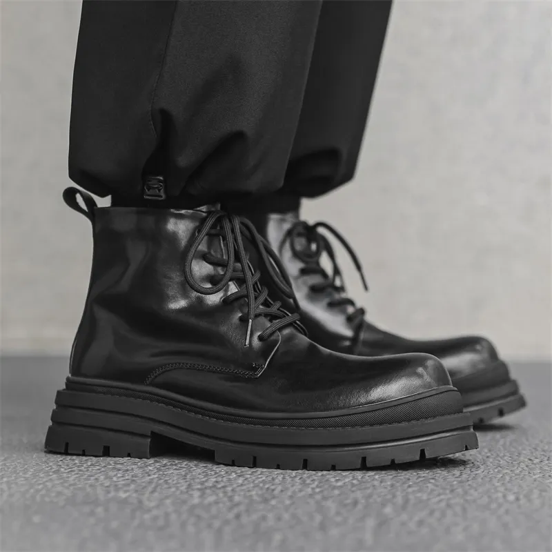 V05 Short Martin Boot Men's Black-2