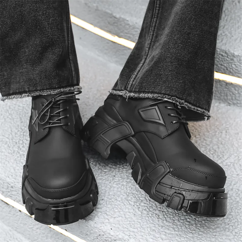 V05 Men's Casual Shoes Men Low Top Black-5