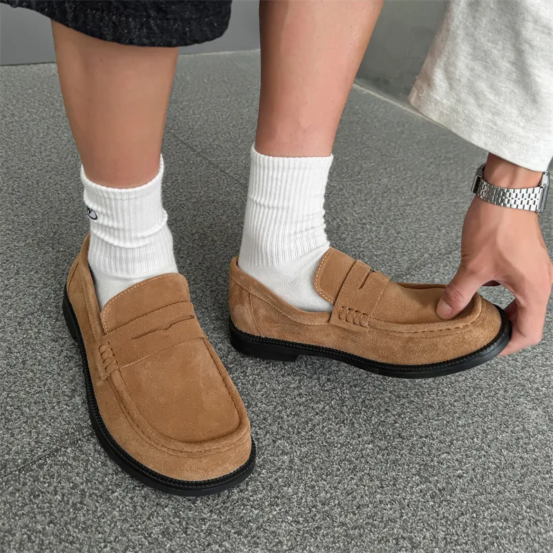 V05 Loafers Men Brown-28