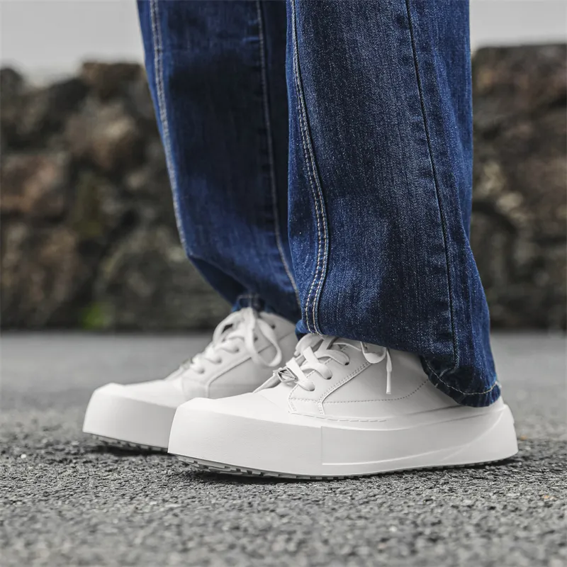 V05 Skateboard Shoes Unisex Low Top White-46