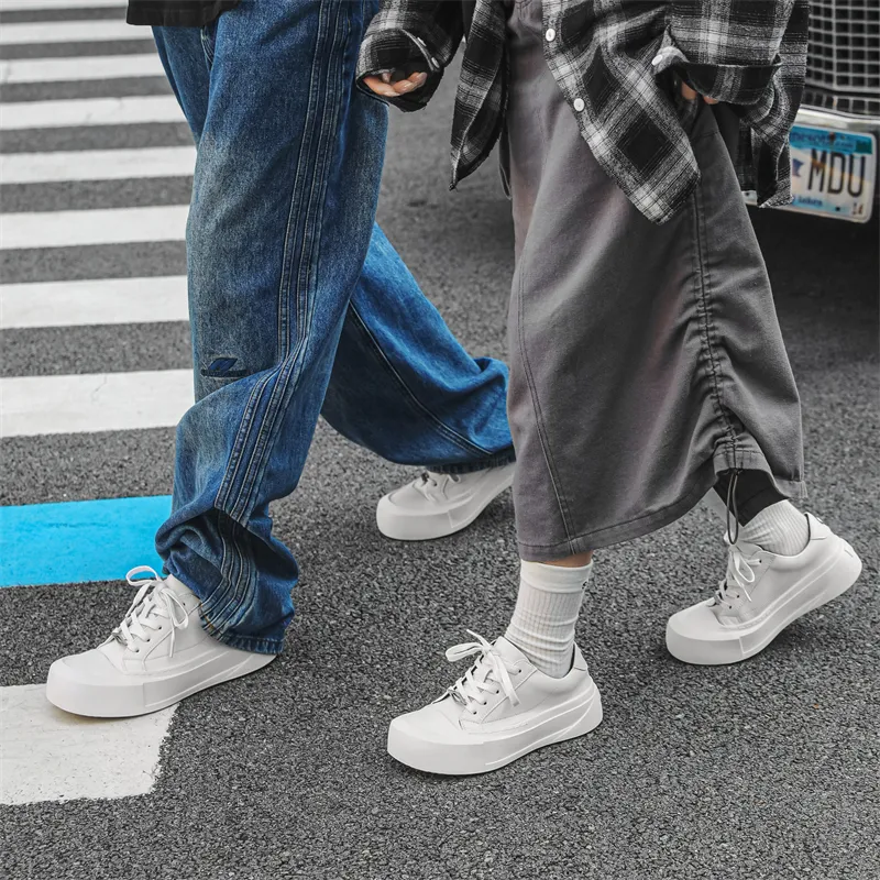 V05 Skateboard Shoes Unisex Low Top White-51