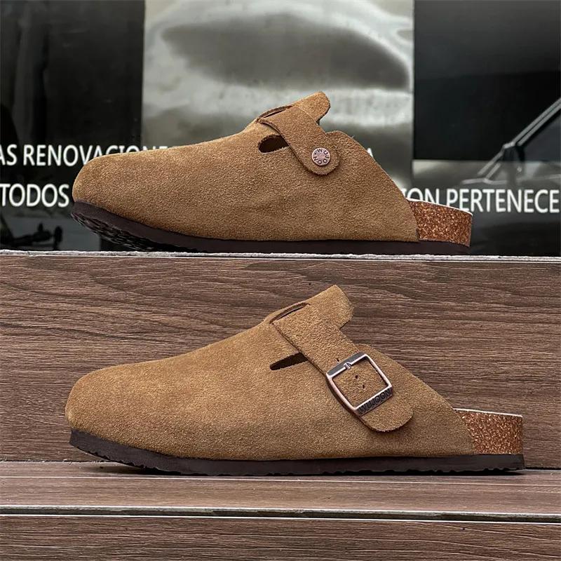 V05 Rubber Sole Slip Resistant Closed Toe Slippers Unisex-49