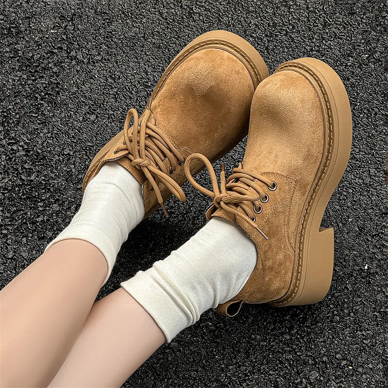 V05 Wear-Resistant Height Increasing Low-Top Casual Shoes Unisex Yellow-12