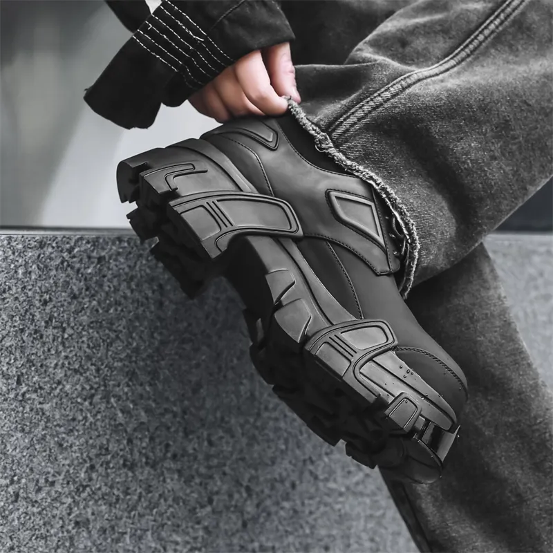 V05 Men's Casual Shoes Men Low Top Black-7