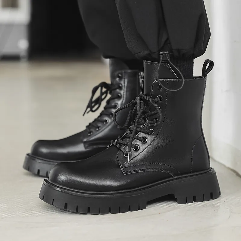 V05 Short Martin Boot Men's Black-1