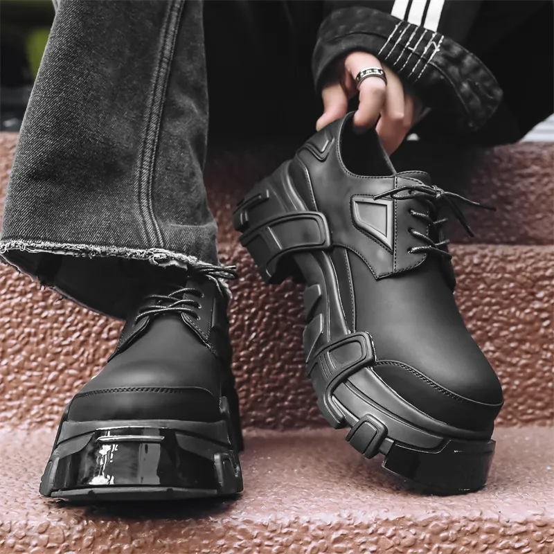 V05 Men's Casual Shoes Men Low Top Black-1
