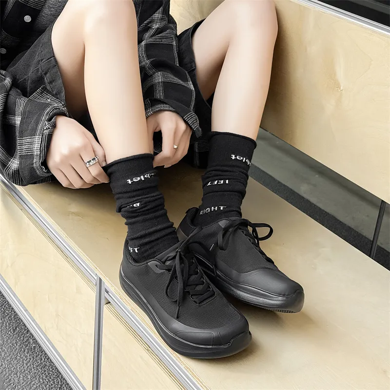 V05 Breathable Abrasion Resistant Height Increasing Low Top Casual Shoes Unisex-26