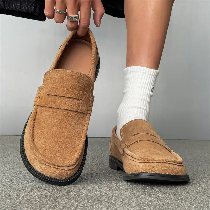 V05 Loafers Men Brown-27