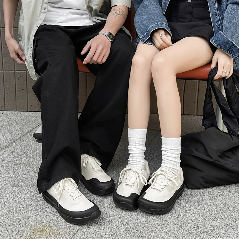 V05 Breathable Abrasion Resistant Height Increasing Low Top Casual Shoes Unisex-16