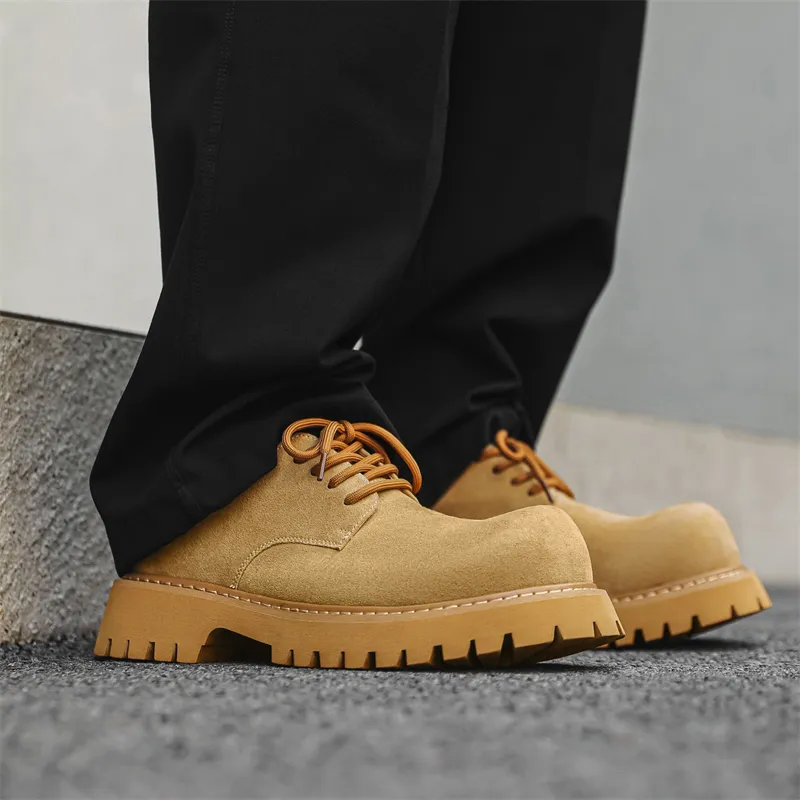 V05 Men's Casual Shoes Men Low Top Yellow-20