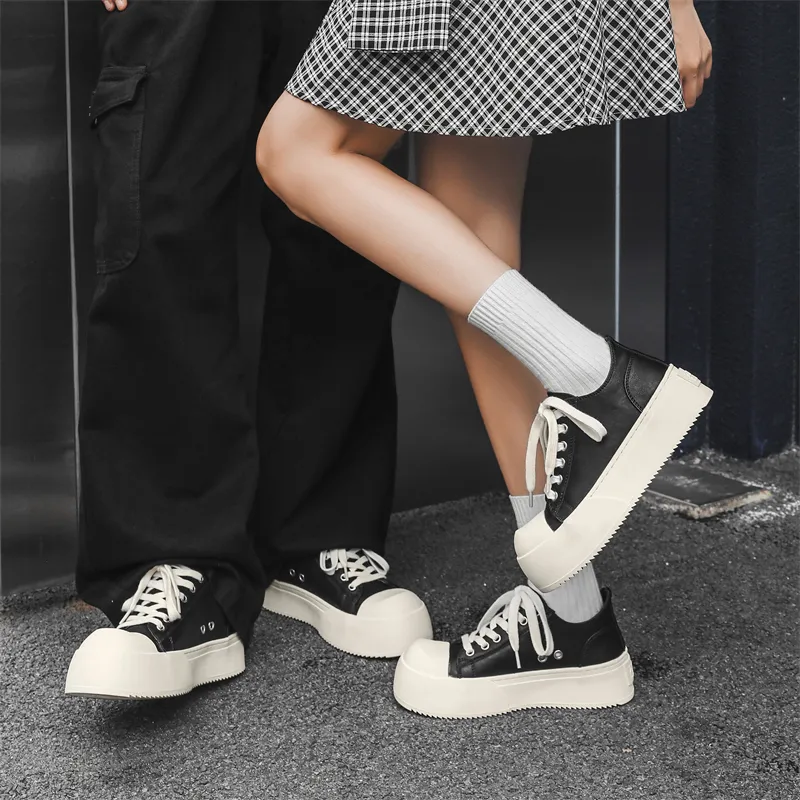 V05 Low Top Skateboard Shoes Unisex Black-7