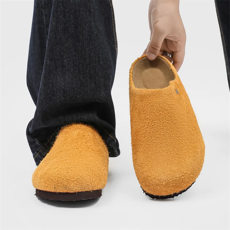 V05 Rubber Sole Slip Resistant Quick Dry Closed Toe Slippers Men's-43