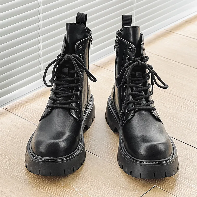 V05 Short Martin Boot Men's Black-12
