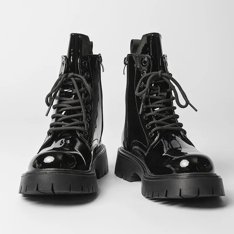 V05 Short Martin Boot Men's Black-6