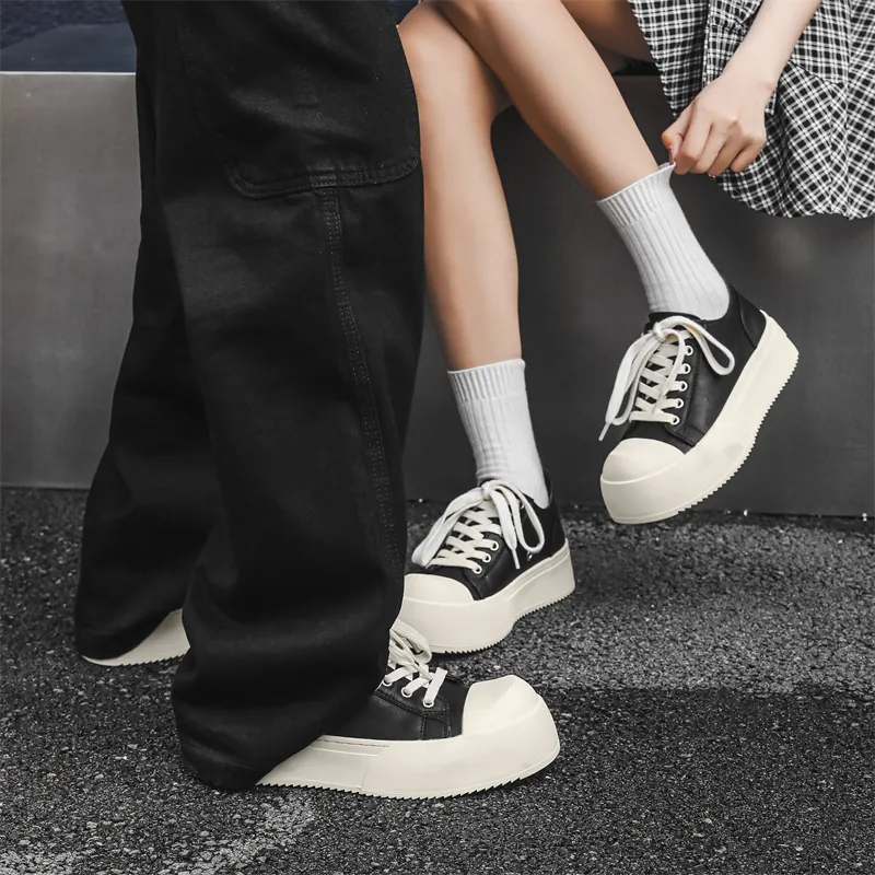 V05 Low Top Skateboard Shoes Unisex Black-17