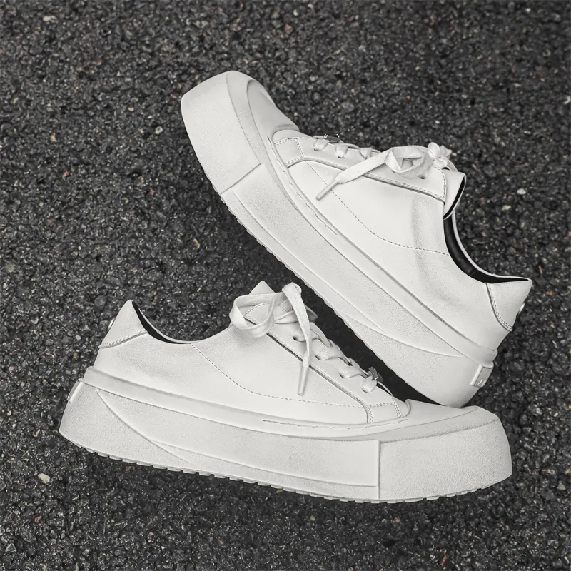 V05 Skateboard Shoes Unisex Low Top White-10