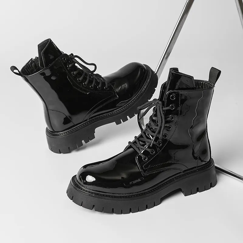 V05 Short Martin Boot Men's Black-15