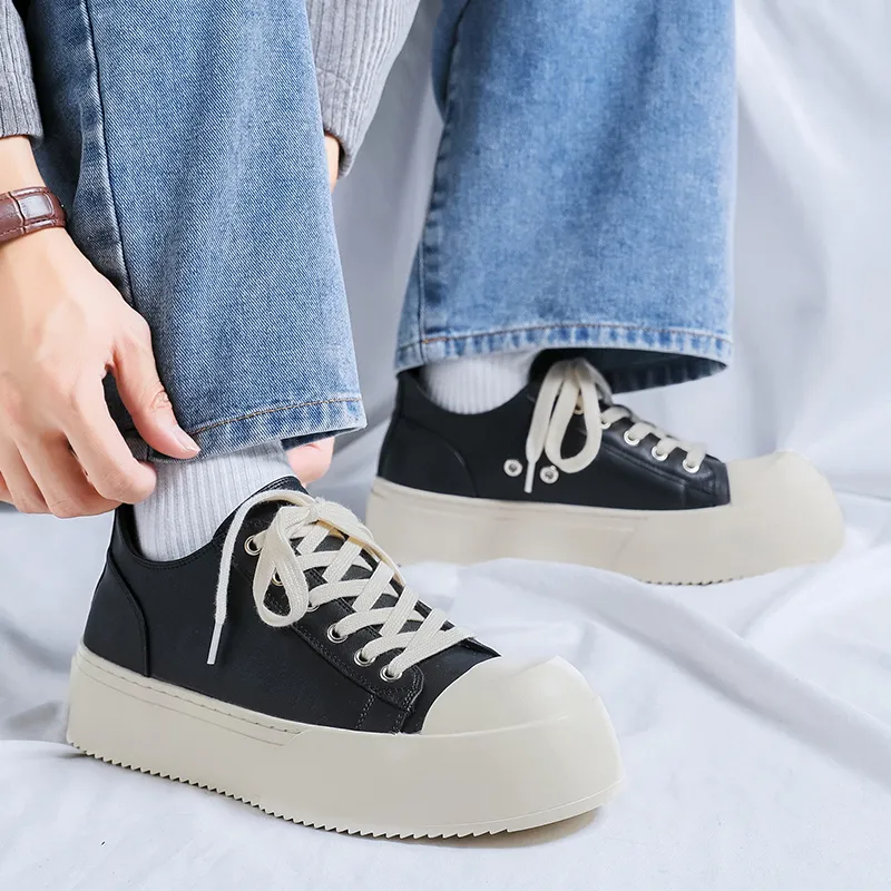 V05 Low Top Skateboard Shoes Unisex Black-2