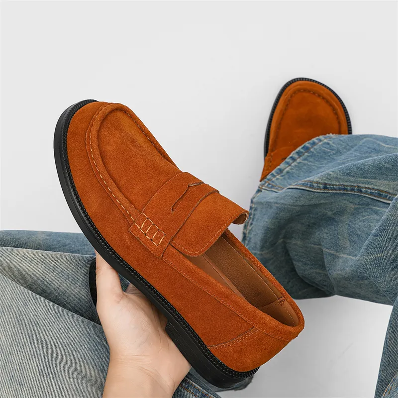 V05 Loafers Men Brown-9