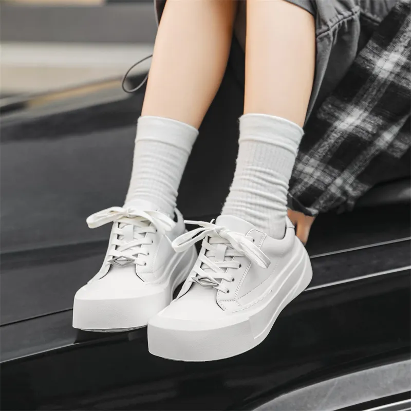 V05 Skateboard Shoes Unisex Low Top White-50