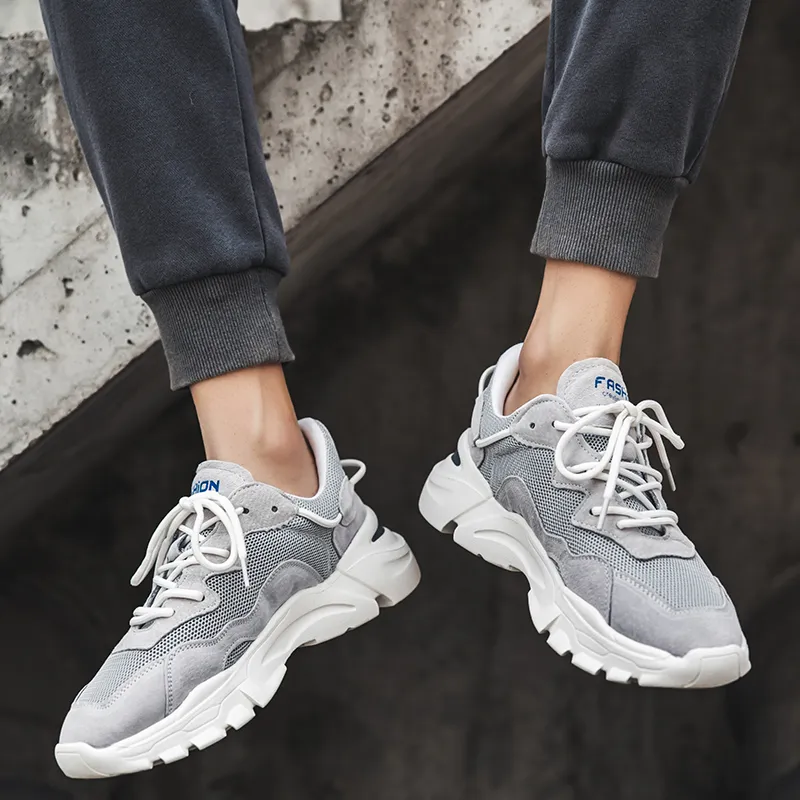 V05 Cushioned Anti-Slip Wear-Resistant Breathable Quick-Drying Low-Top Running Shoes Men's-10