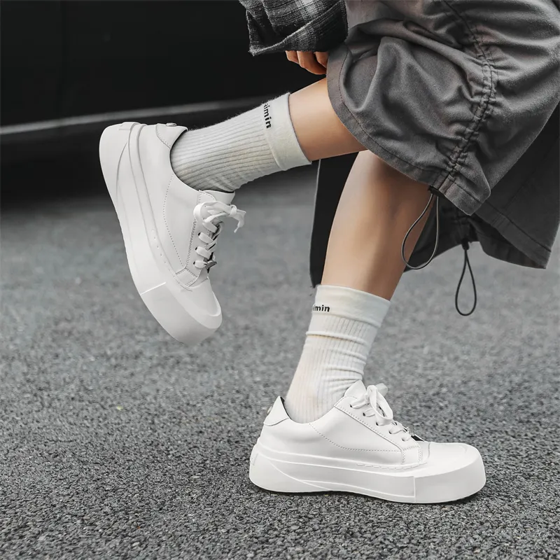 V05 Skateboard Shoes Unisex Low Top White-48