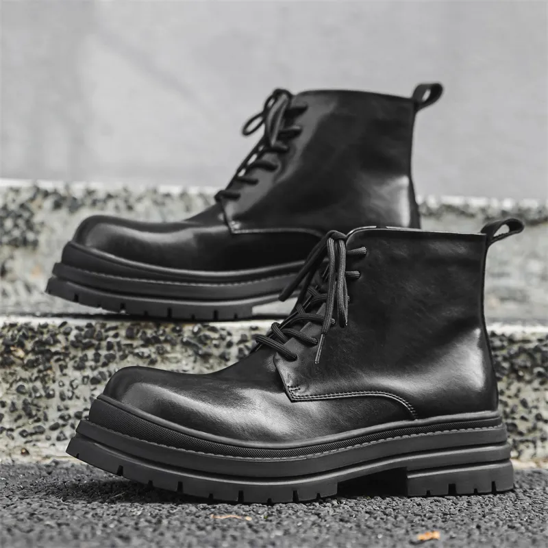 V05 Short Martin Boot Men's Black-3
