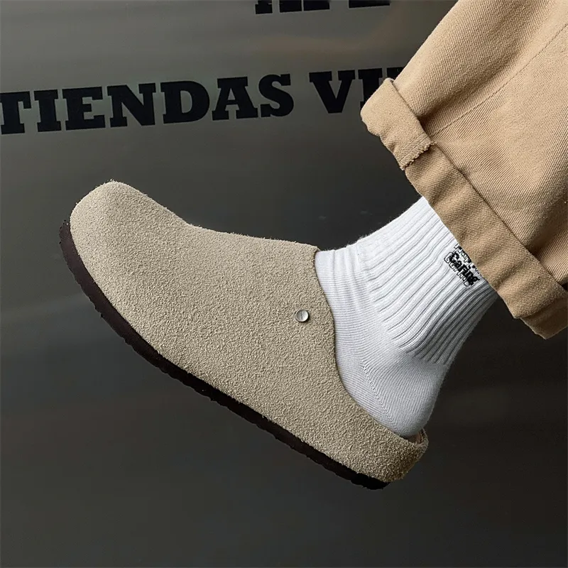 V05 Rubber Sole Slip Resistant Quick Dry Closed Toe Slippers Men's-26
