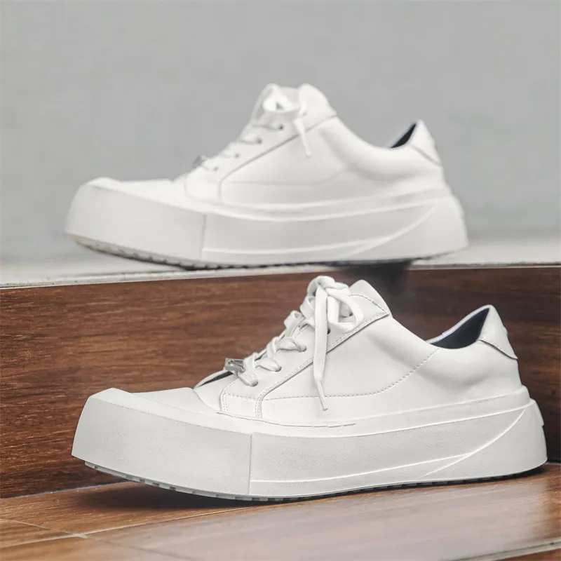 V05 Skateboard Shoes Unisex Low Top White-9