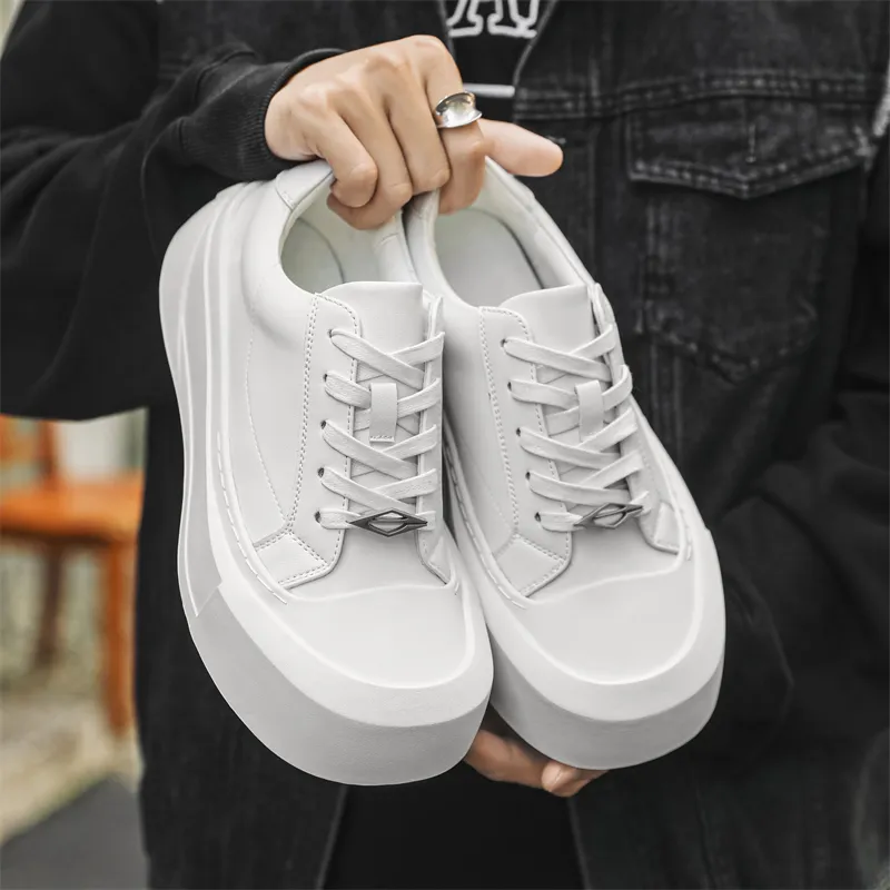V05 Skateboard Shoes Unisex Low Top White-66