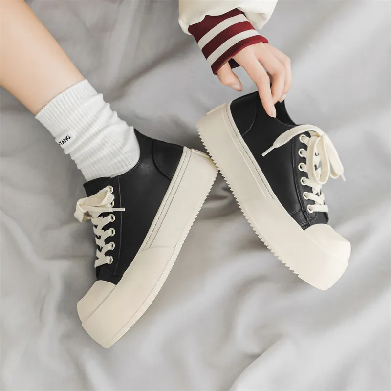 V05 Low Top Skateboard Shoes Unisex Black-20