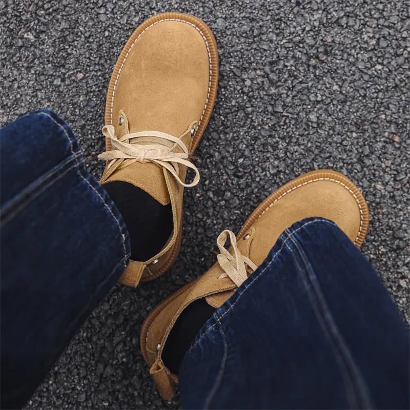 V05 Short Martin Boot Men's Yellow-2
