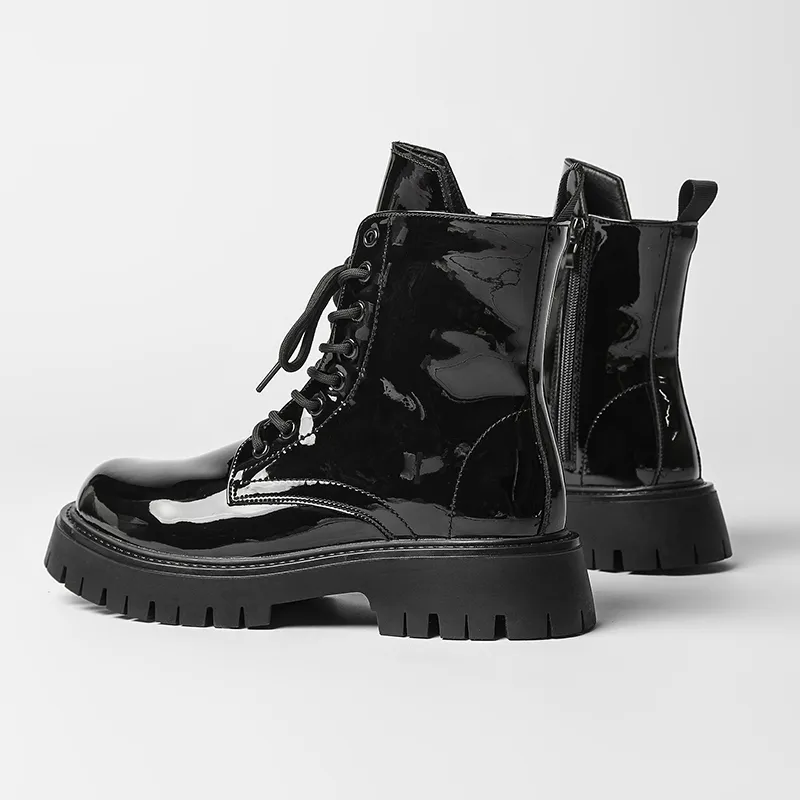 V05 Short Martin Boot Men's Black-9