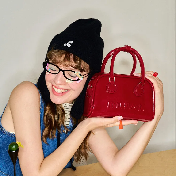 MUVA Cow Leather Handbag Women's Multicolor-5
